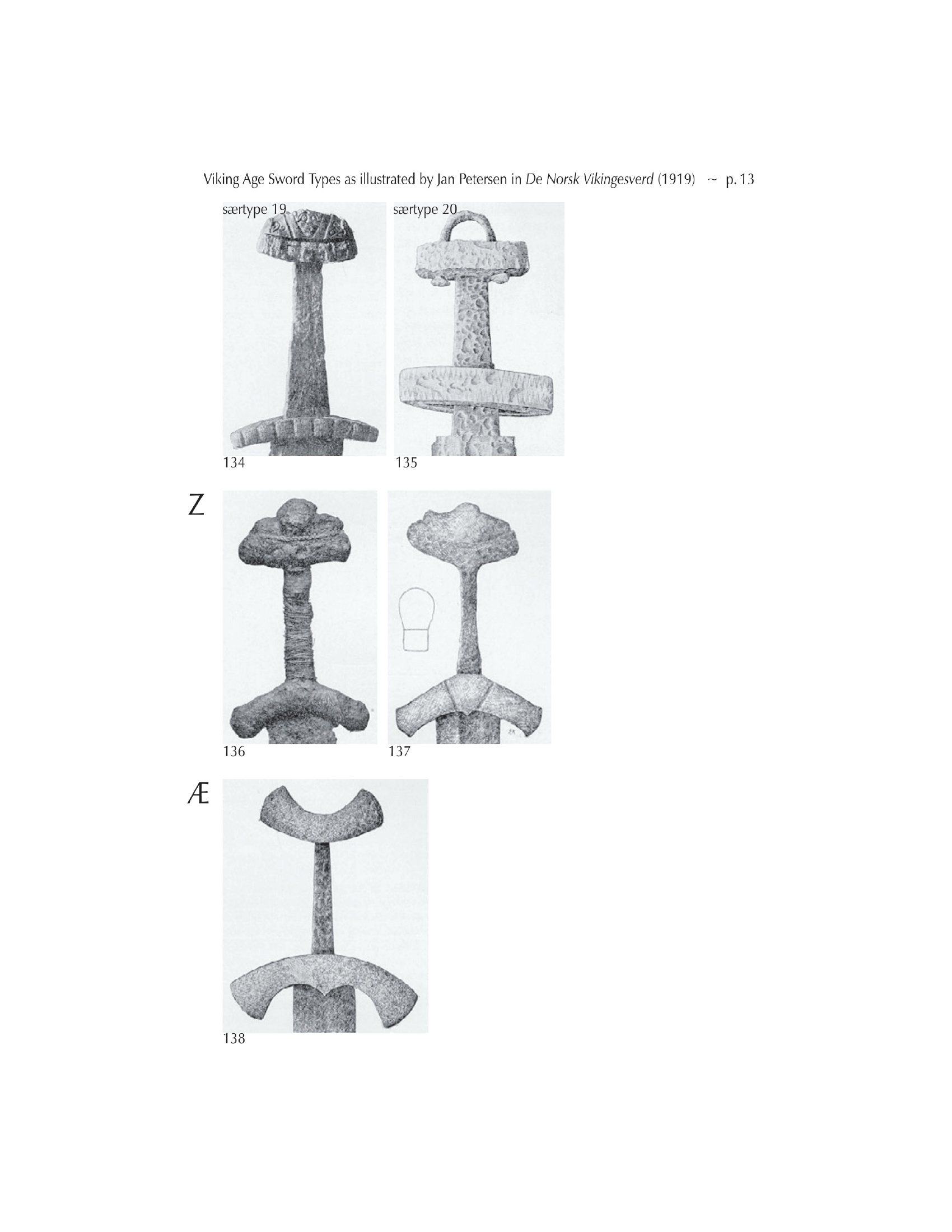 Viking sword type Z showing a later Viking Age sword type